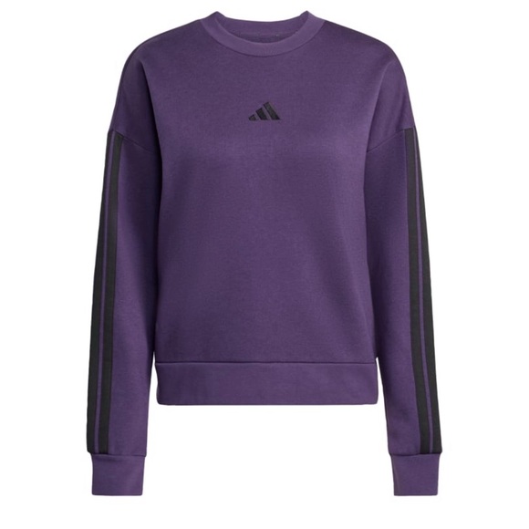 adidas Sweaters - Adidas Women's Purple Fleece Sweater
